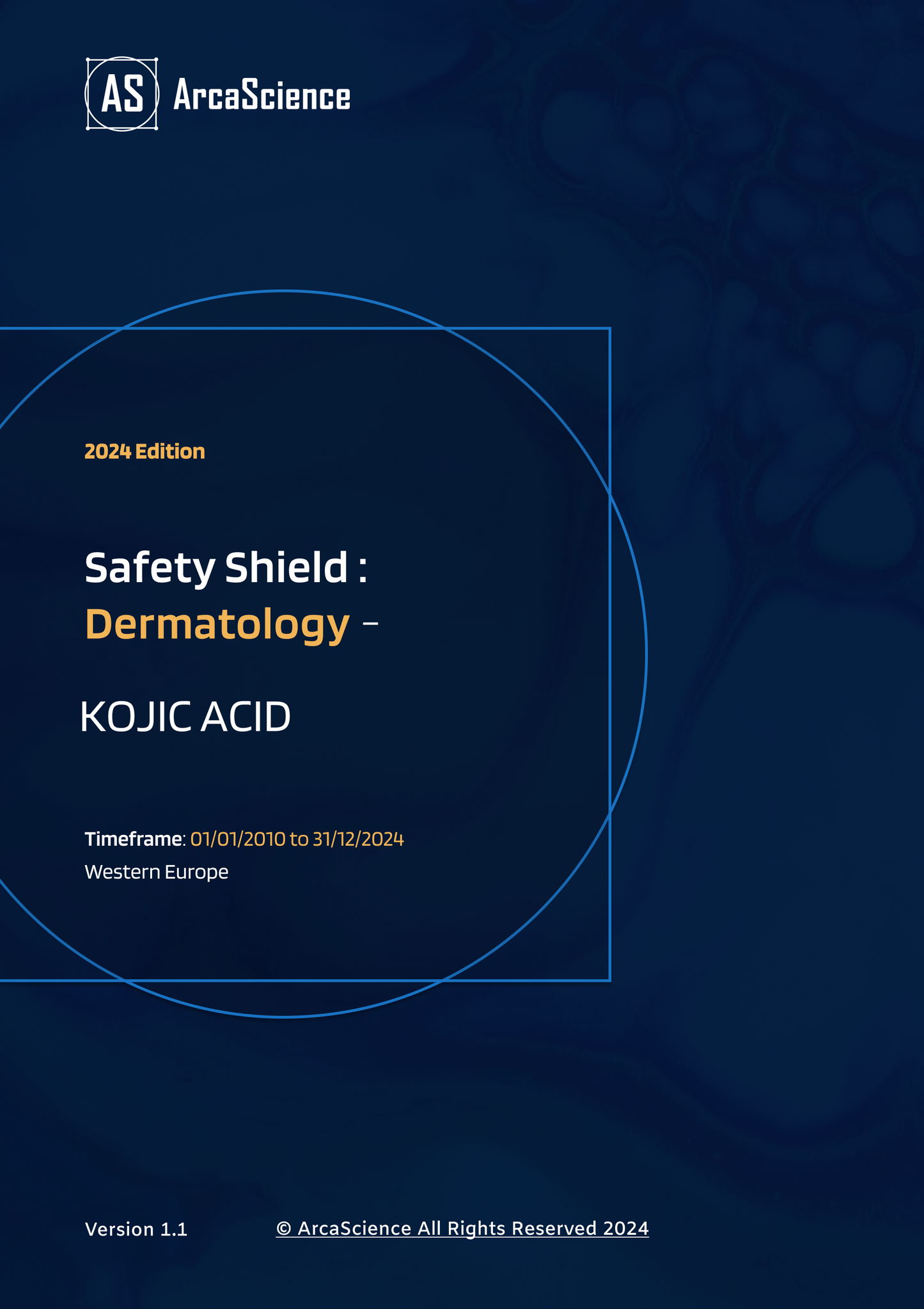 Safety Shield Study for KOJIC ACID