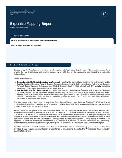 Expert mapping Study for GALACTORRHEA